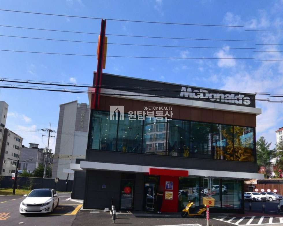 경북 안동시 옥동 주1,부1,부2동 안동 대형프렌차이즈 버거 DT점 매매 안정적세수입 수익율짱! 매매 매물번호 11007 사진 1