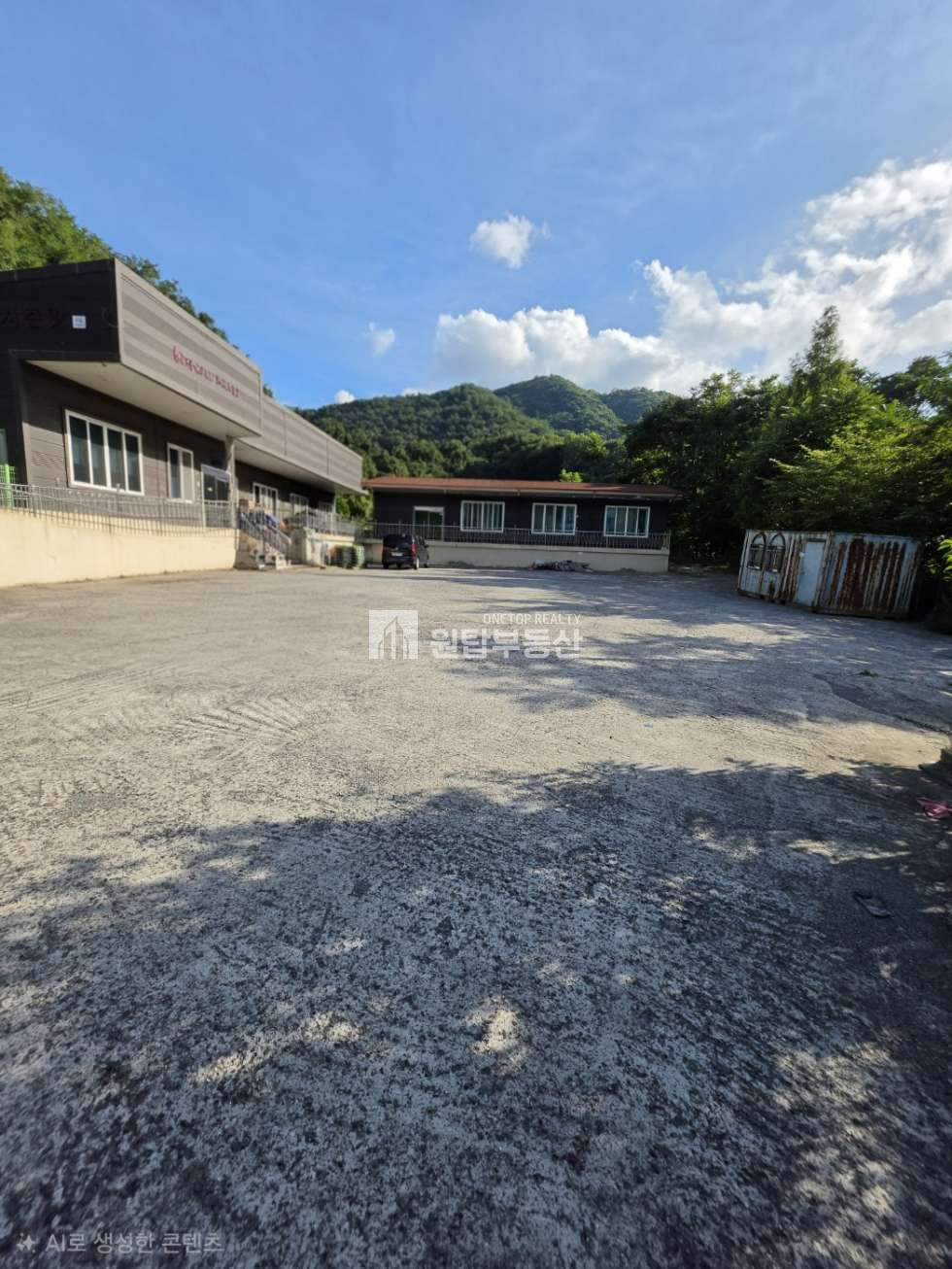 경남 창원의창구 북면 동전리 제1,제2동 창원 북면 제조업소(2종근생) 공장 임대 대지601ㅍ 건물141ㅍ 월세 매물번호 11278 사진 1